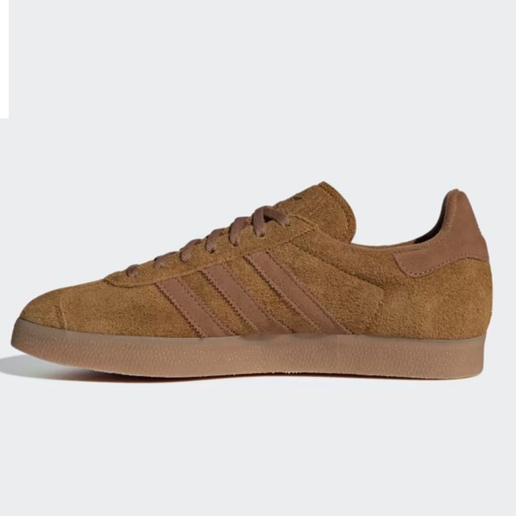 adidas Gazelle Bronze Strata Suede Gum Sole - Picture 8 of 14